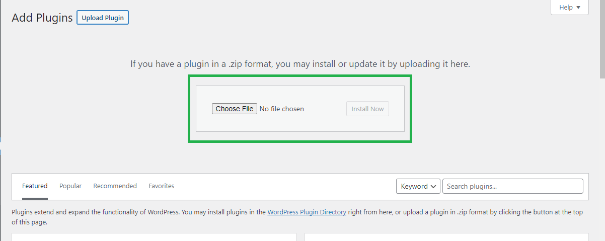 upload zip file 
