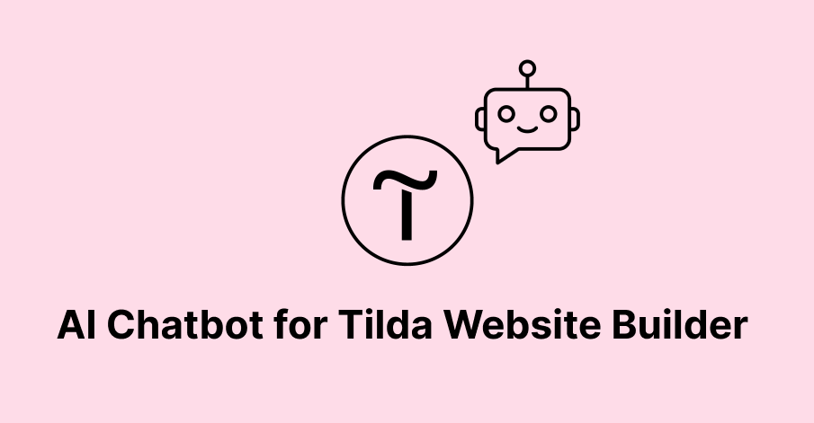 AI chatbot for tilda website builder