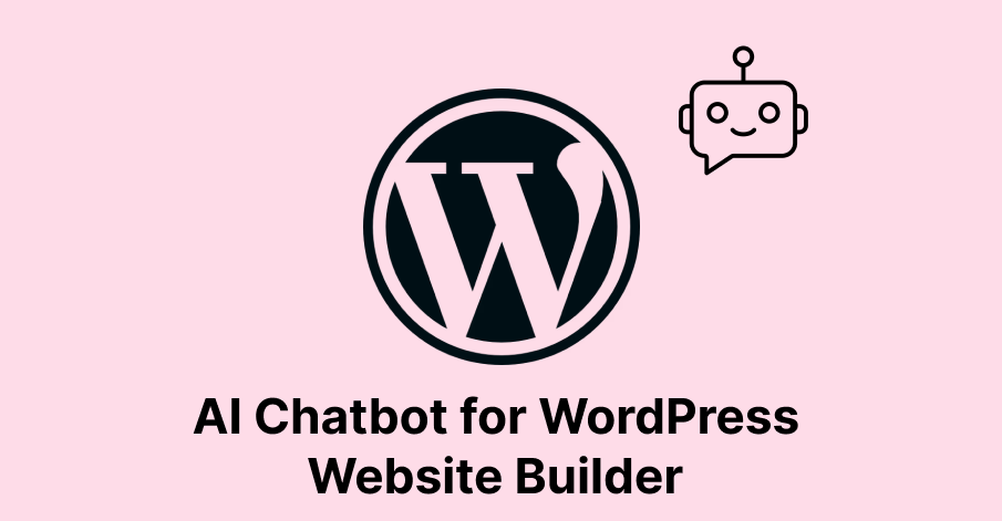 AI chatbot for wordpress website builder