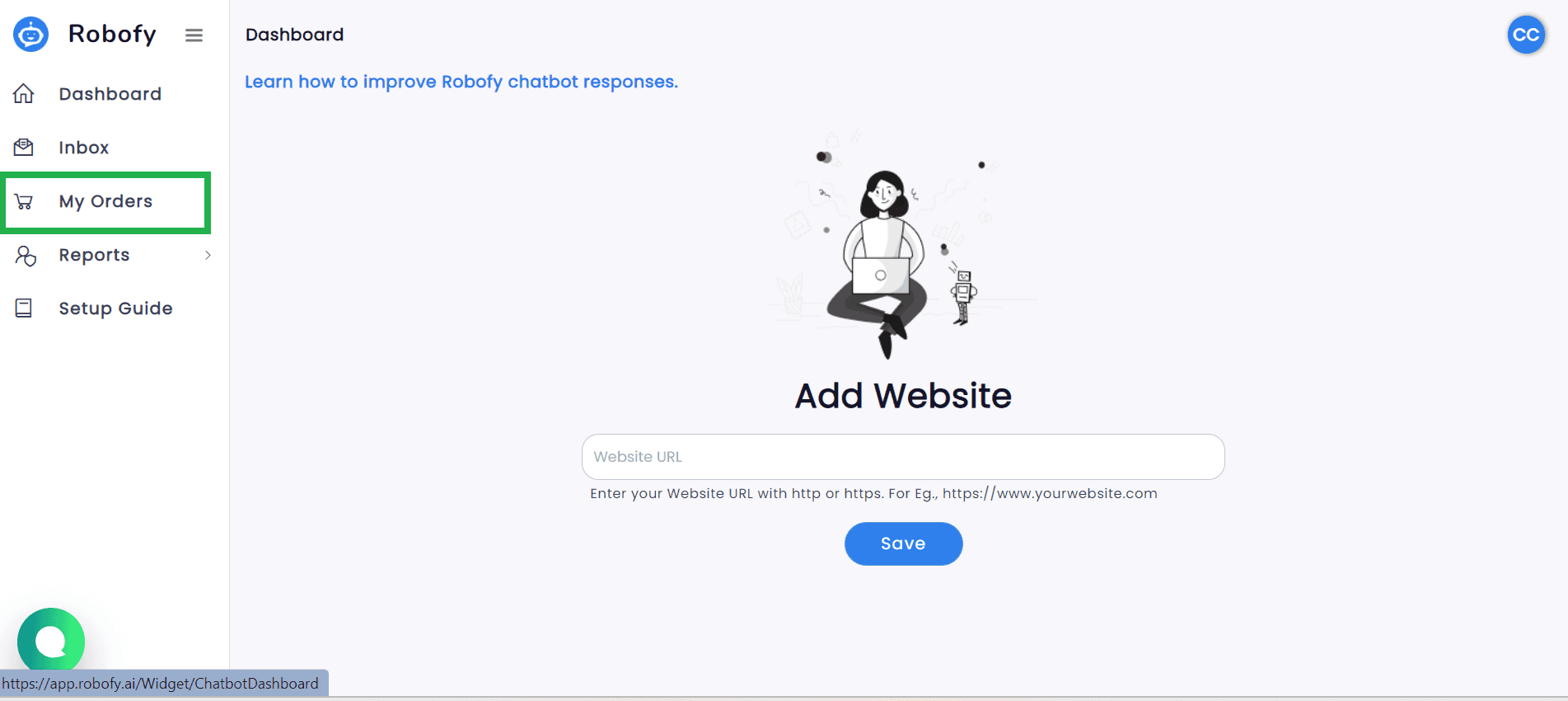 add website
