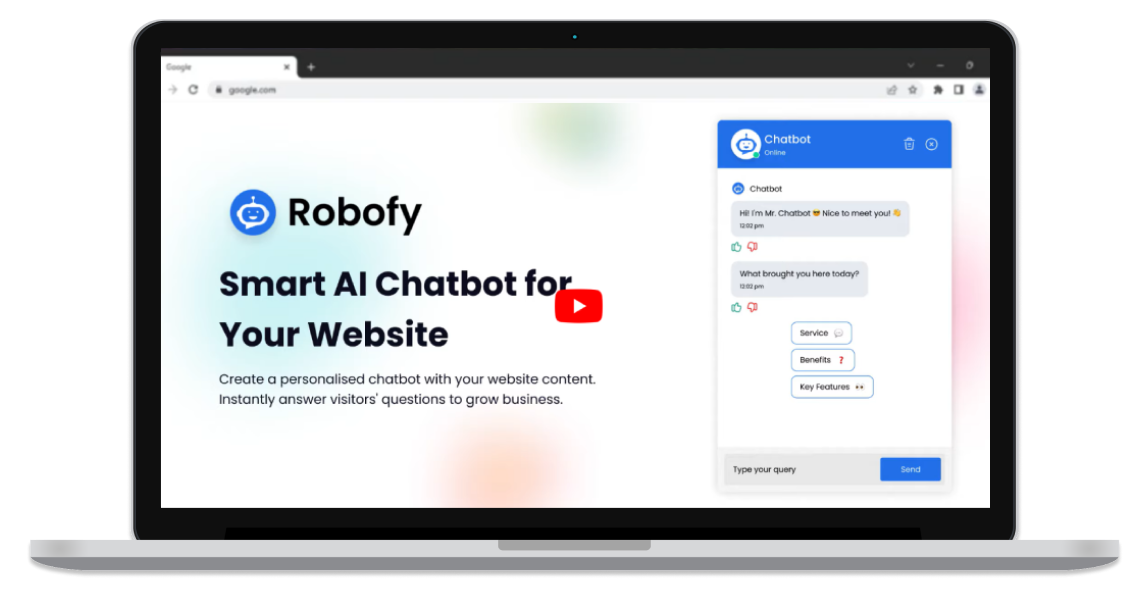 Robofy Demo Video